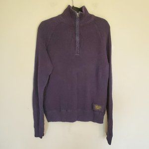 Polo Jeans navy blue ribbed cotton sweater M